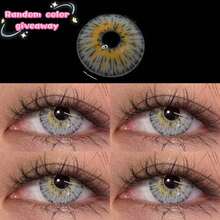 FRESH LADY Freshlady Lens For School Pupilentes Gogh Gray Colored Contact Lenses 1 Year Disposable - Grey - View 12