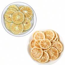 Un conjunto de 100 rebanadas de limón seco natural, rebanadas de lima, rebanadas de limón verde y rebanadas de limón amarillo, limón perfumado, cidra, rebanadas de naranja seca, decoración aromática fresca para velas perfumadas, elaboración de jabones, elaboración de velas, manualidades DIY, regalos, accesorios para velas de Navidad, decoración natural seca hecha a mano