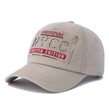 JZML 1pc Unisex NYCC Letter Embroidered Baseball Cap