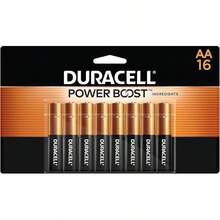 Duracell Coppertop AA Batteries With Power Boost Ingredients, 20 Count Pack Double A Battery With Long-Lasting Power, Alkaline AA Battery For Household And Office Devices