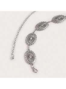Boho Chic Metal Waist Chain, Fashionable And Versatile Accessory For Dresses, Shirts