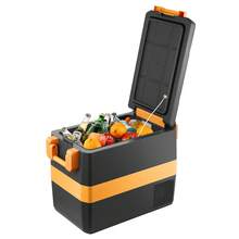 OstarkDom 40L, 50L Electric Portable Refrigerator. Refrigerated Refrigerator For Car, Caravan, Indoor And Outdoor Use. Temperature Range -20°C To +20°C, App Control.