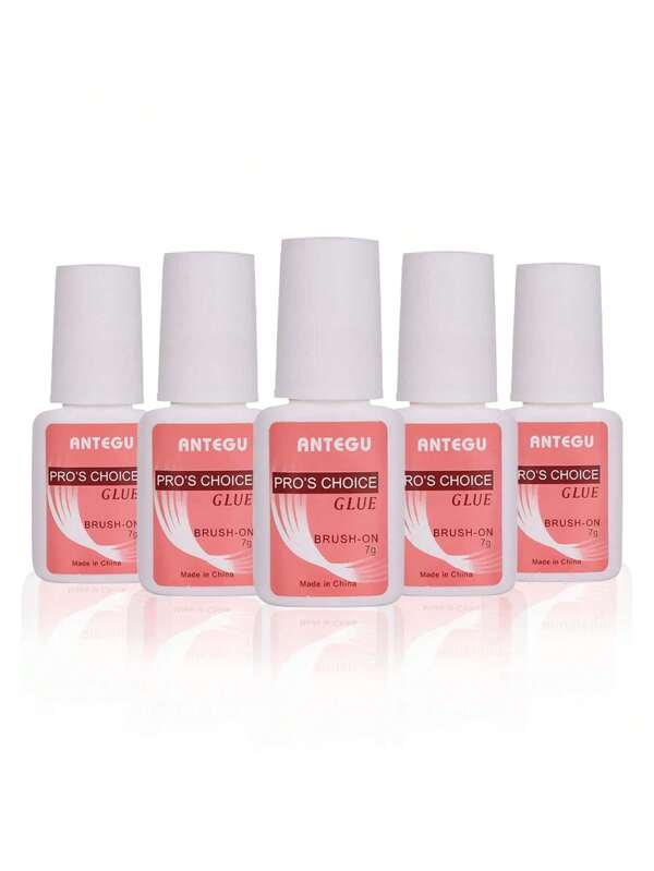 5/3/1 قطعة صمغ أظافر قوي جدا لتثبيت أطراف الأظافر والأظافر الأكريليك والأظافر الملصقة، معزز أظافر بفرشاة للأظافر الملصقة، صمغ أظافر طويل الأمد للأظافر الاكريليك، أطراف أظافر وهمية، جل صمغ الأظافر