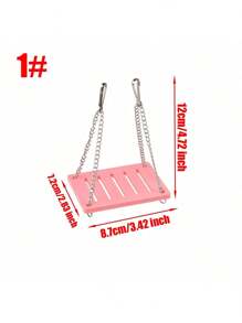 Wooden Hamster House DIY Wooden Hamster Sleeping Bed Hamster Hideout For Home Store Shop,Suitable For Small Anima