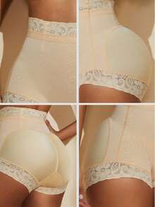 Women's High-Waisted Shaping Pants For Tummy Control And Hip Lifting, Suitable For Waist Training And Daily Exercise,Leggings Women - 膚色 - 查看 8