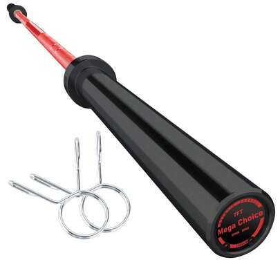 Danolapsi 7FT Barbell,Weight Bar For Weightlifting And Powerlifting 45lb,Weight Bar Fit 2"Standard Weights,Multipurpose Weightlifting Barbell For Men And Women,1500lbs Capacity