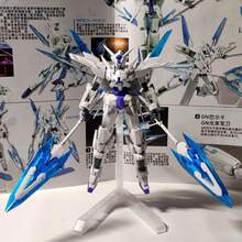 HGBF 1/144 Glacier Transformation Gunpla Model Kit, High Grade Galactic Gundam Plastic Model, Desk Decoration Display Model, Premium Collectible Gundam Figure