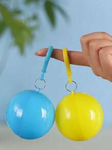 2/3/4/5 piezas Impermeable desechable portátil con embalaje de tarjeta comprimida para uso al aire libre, viajes, unisex, talla única, plástico impermeable grueso, capa impermeable adecuada para actividades al aire libre diarias, campamento, senderismo, pesca, montañismo, viajes, ciclismo. Empaque individual con estilos y colores aleatorios enviados.