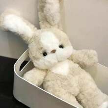 1pc, 30cm/11.81in, Cute Rabbit, Adorable Internet Celebrity Rabbit & Dog, Good Night Rabbit, Good Night Dog, Sleeping Companion Plush Doll, Cotton Stuffed Doll, Soft Plushie, Gift For Her, Nap Buddy, Soft Doll, Claw Machine Doll, Gift, Gift For Lover/Friend, Wedding Toss, Sleeping Companion, Birthday Gift, Ins Style