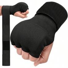 Bokshandbandages, binnenhandschoenen voor heren en dames, Quick 70 cm/27,5 inch lange polsbanden, elastische, gewatteerde vuistbescherming onder wanten, Muay Thai, MMA, kickboksen, vechtsporten, bokstraining, bandages