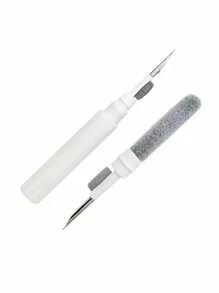 1 pezzo Kit di pulizia per auricolari senza fili, include pennello di pulizia per Pro 3 2 1, pulitore durevole per custodia di auricolari, penna per la pulizia di polvere per computer e telefoni cellulari, ottimo regalo per compleanni, Pasqua, Festa del Presidente, per ragazzi e ragazze