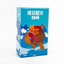 Jogo de Tabuleiro Familiar Simplificado ODIN para 2-6 Jogadores | Diversão de 15 Minutos na Noite de Jogos | Instruções Multilíngues (EN/ES/CN)