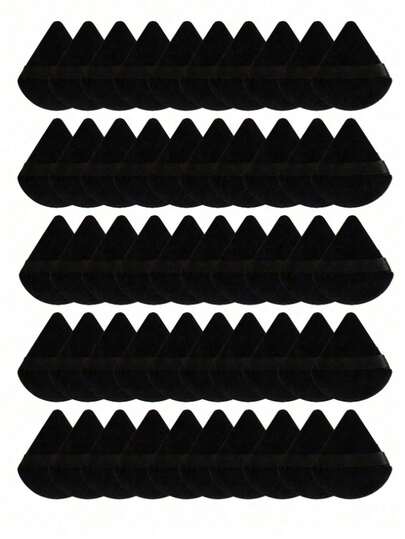 50/20/10pcs Velvet Triangle Makeup Sponges, Reusable Makeup Applicator Puff, Suitable For Foundation, Cream, BB Cushion,Makeup,Cheap,Room Decor,Vanity,Travel,Bedroom,Makeup Accessories,Puff,Makeup Blender,Powder Puff,Makeup Sponge,Cheap,Stocking Stuffers,Makeup,Makeup Tools,Cheap Stuff,Gifts,Gifts For Women,Christmas Gifts