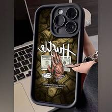 Per iPhone 11, 12, 13, 14, 15, 16 Plus Pro Promax XSMAX XS/X Custodie per telefono in silicone, di alta qualità e alla moda - nero - Visualizzare 3