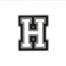 Letras DIY Encantos de Sapatos Decoração 0-9# Números ABC-Z Encantos de Sapatos para Tamancos e Sandálias, Encantos Coloridos de PVC para Decorações de Pulseiras e Sapatos, Lembrancinhas de Festa de Aniversário