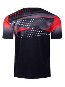 Camiseta de fútbol para hombre estilo Blokecore, camiseta de local | Parte superior deportiva de entrenamiento de fútbol transpirable y de secado rápido - Multicolor - Ver 2
