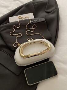 2025 New Women's Metal Accent Personalized Design Shoulder Crossbody Handbag