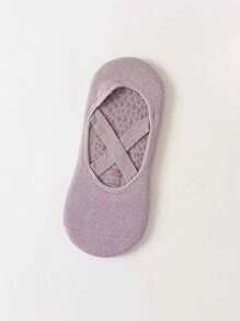 1/3/4 pares de calcetines de yoga antideslizantes para mujer, calcetines con agarre, calcetines neutros para hospital, soporte para el tobillo, calcetines deportivos amortiguadores