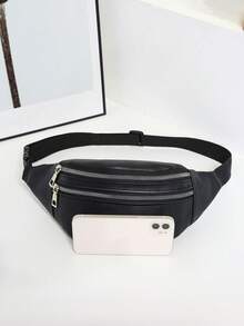 Fashion Waist Bag Mobile Phone Bag Crossbody Small Bag For Outdoor Casual Travel Cycling Cashier
