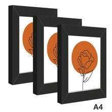 1/3 pezzi, cornici per quadri di diverse dimensioni 30x30cm/20x20cm, vari colori disponibili: nero, bianco, legno, cartoncino nero, cornici colorate, eleganti cornici quadrate per foto/ritratti da parete, adatte come regali per Natale, matrimonio, Capodanno, Pasqua, Festa della Mamma