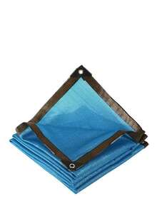 1 pieza Malla de sombreado de color azul para jardín, sombra portátil para invernadero de patio, red de sombra antirrayos UV resistente al calor alto, para jardín, patio, plantas, invernadero, pabellón exterior, césped - Azul - Ver 21