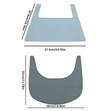 Bneseus 1 pieza Salvamanteles con forma de oso de silicona, almohadilla aislante del calor, posavasos, adecuado para bebé, mesa