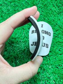 10 X 6cm PBT Material Detachable Mini Soccer Shin Guards, Lightweight Design To Aid Youth Football Training