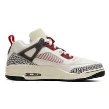 Jordan Zapatos de baloncesto Spizike Low, zapatillas deportivas ligeras y acolchadas para hombres, zapatos prácticos para entrenamiento deportivo FQ1759-116 - Fanzi/Rojo campus/Negro carbón/Leche de coco - Ver 2