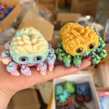 [3D Printed] Cute Spider | 1/6pcs | Durable Plastic | 3D Printed | Home And Office Decor, Aquarium Decor, Garden Decor | Exclusive Holiday Decoration