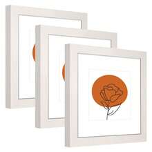 1/3 pezzi, cornici per quadri di diverse dimensioni 30x30cm/20x20cm, vari colori disponibili: nero, bianco, legno, cartoncino nero, cornici colorate, eleganti cornici quadrate per foto/ritratti da parete, adatte come regali per Natale, matrimonio, Capodanno, Pasqua, Festa della Mamma