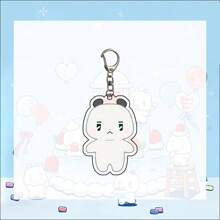 OUZEY Fog 2 KPOP PLAVE Flash MMMM Doll YEJUN NANYIJUNNOYA BAMBY Anime Acrylic Keychain