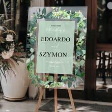 Floral Wedding Acrylic Signs, Custom Welcome Signs, Wedding Floral Signs, Wedding Signs, Floral Wedding Signs, Eucalyptus Signs, Custom-Made Transparent Acrylic Wedding Signs With Names, Welcome Wedding Signs, Wedding Decorations, Personalized Welcome Wedding Signs, Custom Wedding Signs, Wedding Signs, Acrylic Wedding Signs, Acrylic Wedding Welcome Signs, Wedding Rehearsal Signs, Modern Wedding Signs, Acrylic Welcome Signs (Without Frame). ,Forever Love - Transparent - View 4