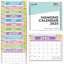 Large Wall Calendar, 1 Piece, 18 Month, Hadley Designs, Calendars & Planners, Calendar 2025, Calendar Creative Minimalist, Calendar>Teacher, Yearly Calendars, Calendario 2025-2026, Academic Calendar 2025-2026, Wall Calendar 2025, Numbers Calendar, Calendar With Notes, Back To School - 辦公室塗鴉 - 查看 1