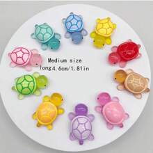 2/10pcs. Turtle Resin Pendant Glow-In-The-Dark Turtle Popular Blind Bag Resin Pendant Turtle Bag Key Chain Couple