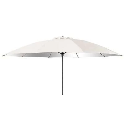 Acomoda Textil Toldo Octogonal para Sombrilla de Jardín Redonda 3m. Repuesto de Parasol Grande y Resistente de 8 Varillas para Exterior, SOLO TOLDO DE REPUESTO. (Blanco)