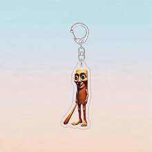 3 قطع سلاسل مفاتيح من الاكريليك بتصميم مجرد وغريب "TungTungTungSahur"، هدية رائعة لعيد الأضحى وعيد الحب وموسم التخرج