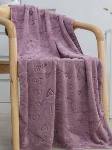 1pc Coral Fleece Heart-Shaped Towel Bath Towel: Super Soft, Absorbent, Skin-Friendly. Ideal For Bathroom, Gym, Hotel, Vacation, Beach. A Must-Have For Daily Use At Home Or Travel - Perfect Gift For Everyone Home Bathroom Decor Back To School For Beauty Salon Home Bathroom