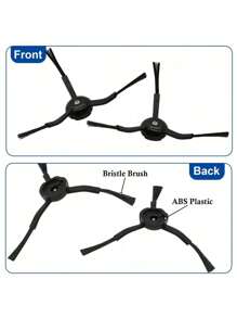 Side Brush Replacement For Roborock S8 Pro Ultra, S7 Max Ultra, Qrevo, Roborock Qrevo Slim, Series Of S7 MaxV/S7/Q7Max/Q8 Max/S8/Q7/Q5/S6/S5/S4/E5/E4/E3/E2 Robot Vacuum Cleaner