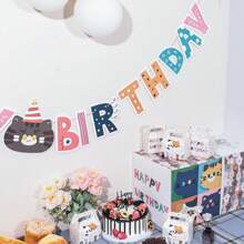 1 Stück Dinosaurier Geburtstags Party Zubehör, Banner Hintergrund, Mittelstück Dekorations-Set für Dinosaurier-Themen Geburtstags Party, Party Hintergrund Dekorations-Fahne, Party Geschenk, Heim-Dekorationen, Wandbehang, Zimmer Dekoration, Geburtstags Dekorationen, Party Dekorationen