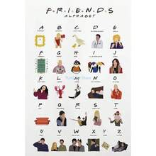 1 件复古经典老友记电视剧《公寓 19 & 20》海报印刷帆布画墙面艺术画客厅卧室家居装饰可选画框 - 彩色 - 查看 28