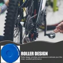 1pc Bicycle/Bike Chain Oil Lubricator, Portable Chain Lubricant Roller Cleaner Lubricant Device ,Keep Your Bike Chain From Rusting - Multicolor - View 2