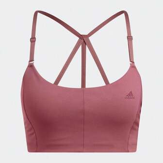 Adidas Comfortable Solid Color Low Impact Sports Bra HC7941