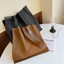 10pcs/High End Frosted Clothing Store, Clothes For Shopping, Hand-Held Bags, Plastic Bags, Gift Packaging And Packaging