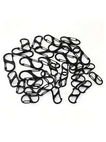 20/10pcs Sturdy And Reliable S-Shaped Hooks - Double Opening Design, Flexible And Easy To Use, Multifunctional Decorative Hook, Suitable For Outdoor And Daily Carry, Various Packaging Zippers For Luggage Decoration Fixing