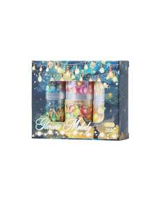 6 Rollen Schönes Blumenmuster PET wasserfestes Klebeband für DIY Scrapbooking, Journaling und Foto-Collagen Dekorative Aufkleber Rollen - Geschenk für Freunde zum Schulstart