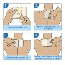 5/15pcs Hot & Cold Moxibustion Patches For Neck, Shoulder, Back, Knee & Waist - Heat For Muscle Relaxation &, Traditional Chinese Medicine, Home, Fitness, Outdoor Use, Heating Pad For Back, Moxibustion Patch Design, Herbal Material