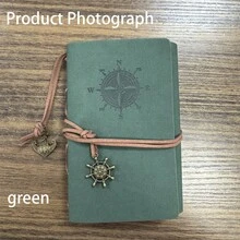 1 Pc Vintage Pirate Spiral Ring Diary - A Travelers Personal Journal With Distinctive Style - Lined Pages For Organized Notes, Diary Kids, Notebook Kids, Journal Intime