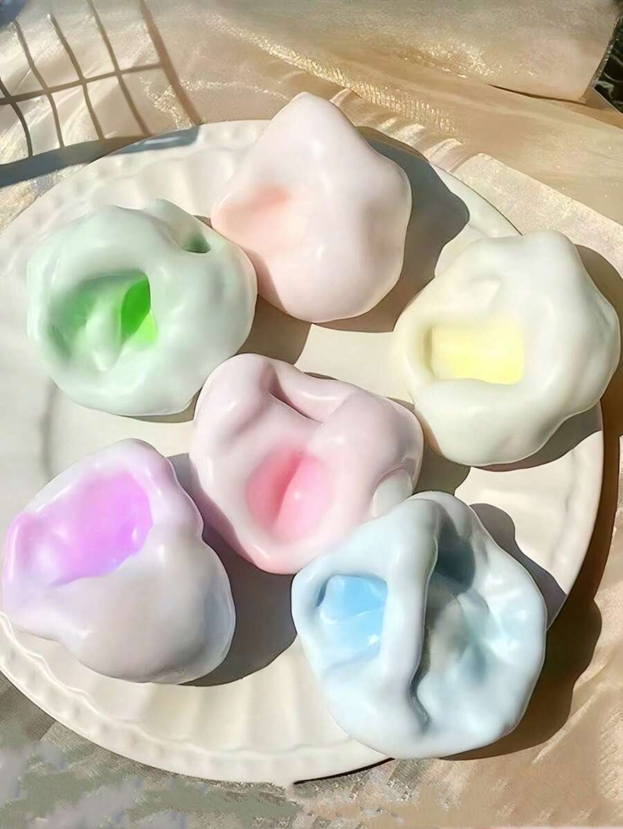 1pcShapable Stress-Relieving Balls, Glutinous Rice Ball Handcrafted Balls, Stress-Relieving Kneading Fun Gifts, Stress-Relieving Kneading Toys, Suitable Gifts For Family And Friends, Birthday Gifts, Easter Gifts