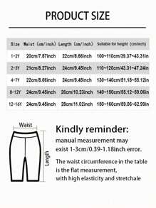 4 piezas/paquete Pantalones cortos de seguridad para niñas con estampado de moños, para todas las estaciones, de ajuste delgado