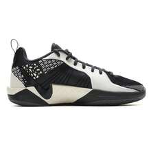 Nike Zapatillas de baloncesto acolchadas y ligeras SABRINA 2 (GS) para jóvenes, para entrenamiento en interiores y exteriores - Blanco y negro - Ver 2